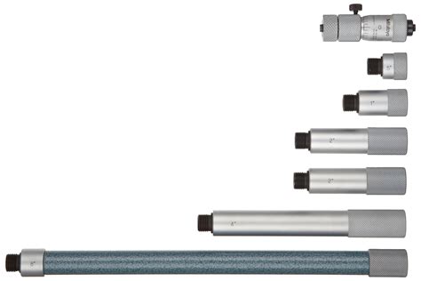 Mitutoyo 137 218 Tubular Vernier Inside Micrometer Extension Rod Type