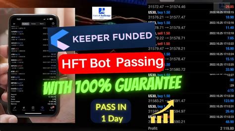 Keeper Funded 100k Passed In 1 Hour HFT Prop Firm Passing YouTube