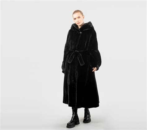 Blackglama Full Length Mink Fur Coat Real Fur