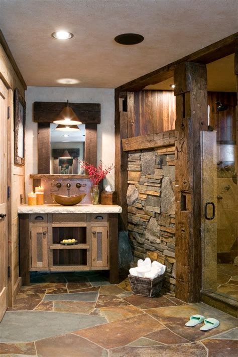 16 Homely Rustic Bathroom Ideas To Warm You Up This Winter