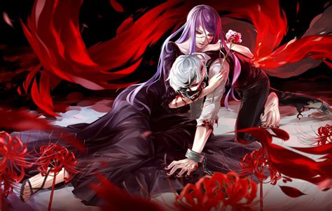 Tokyo Ghoul Flower Wallpapers Wallpaper Cave
