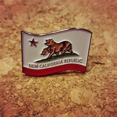 Fallout NCR Flag Enamel Pin RESTOCKED | Etsy