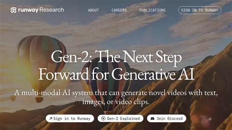 Runway Gen-2 - Video Generation AI Tool Review