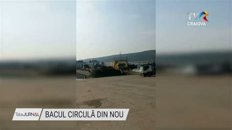 BACUL CIRCULĂ DIN NOU Stiri TVR Craiova