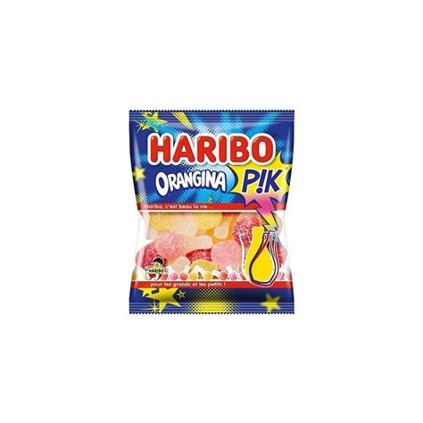 30 Sachets Bonbons Haribo Orangina Pik 120 Grammes Sachets Haribo