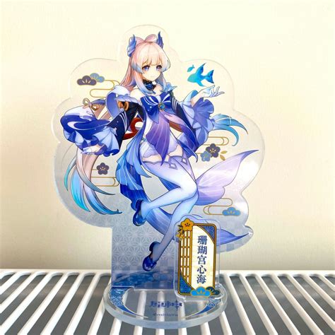 Mihoyo Official Genshin Impact Sangonomiya Kokomi Acrylic Figure Stand