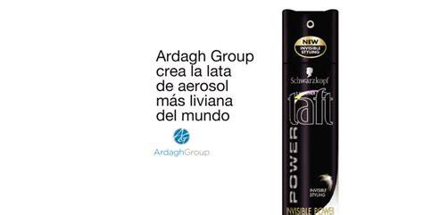 Ardagh Group crea la lata de aerosol más liviana del mundo AEROSOL la