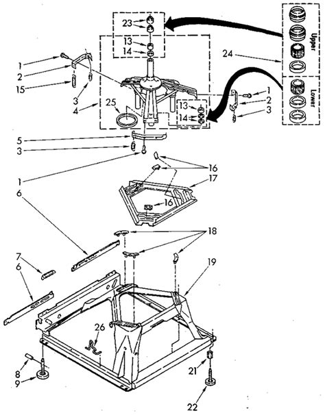 Kenmore 110 Washer Parts Diagram