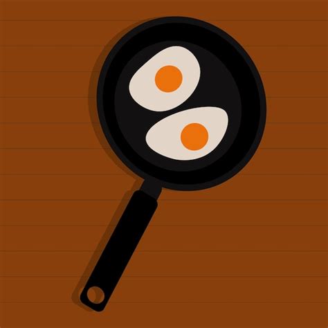 Premium Vector Fry Egg Illustration