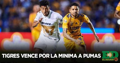 Tigres Vence Por La Minima A Pumas