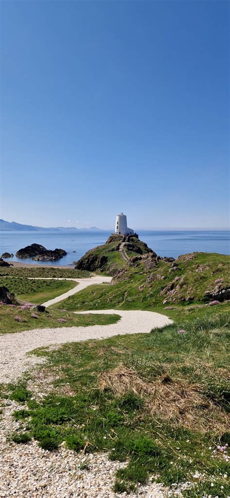 Ynys Môn Newbrough Llanddwyn Beach Goleudy Tŵr Mawr On 130523 R