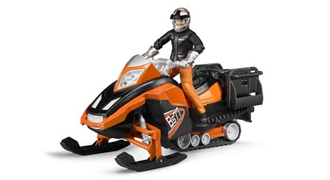 Snowmobile with Driver. - Toy Sense