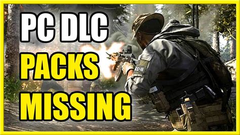 How To Fix Missing One Or More Single Player Dlc Packs In Cod Modern