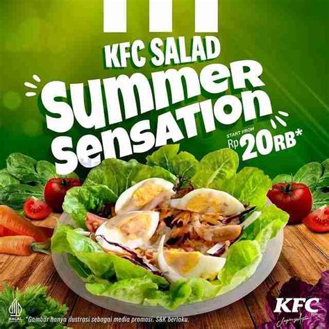 Promo Kfc Salad Summer Sensation Mulai 20 Ribu