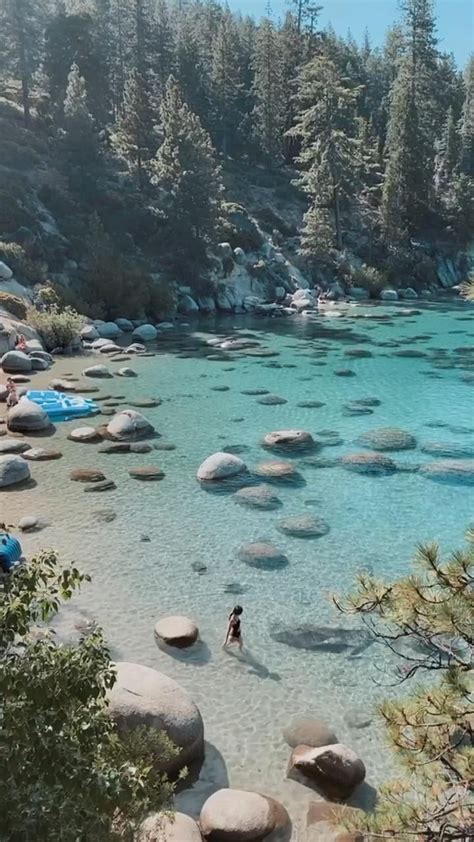 Secret Cove Lake Tahoe Summer Mornings In The Shallows Of Secret Cove