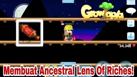 Membuat Ancestral Lens Of Riches Growtopia Indonesia Youtube