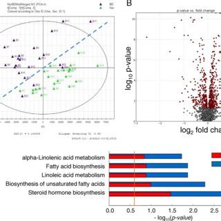 Multivariate Data Analyses Of Serum Metabolomic Profiles Segregate