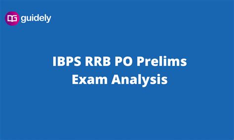 IBPS RRB PO Prelims Exam Analysis 2023 Shift 1 5th August