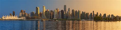 Art Country Canada - Vancouver CITY SKYLINE Photograph Giclee on Canvas ...