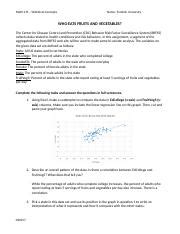 Week Application Assignment Docx Math Statistical Concepts