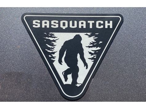 Genuine Ford Front Fender Emblem Base Sasquatch M Dz G