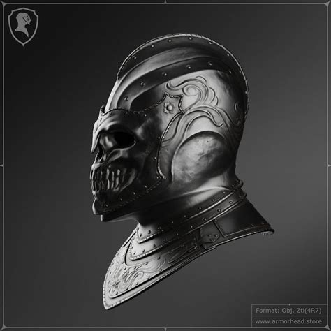 Skull Knight Helmet — Armorhead Knights Helmet Skull Medieval