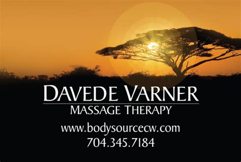 Davede Varner Massage Therapy Updated January 2025 2221 Park Rd