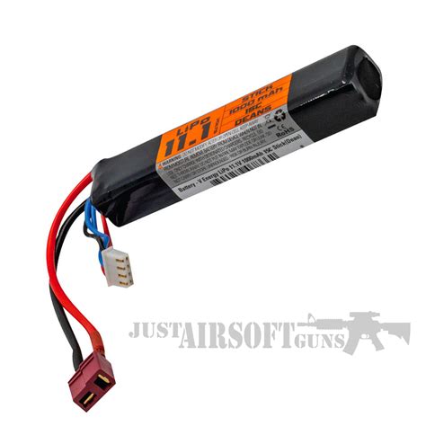 Valken Lipo 111v 1000mah 15c 30c Stick Airsoft Battery