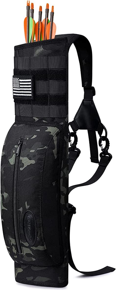 G4Free Carquois de Flèche Tactique Sac à Epaule Bandoulière Ajustable