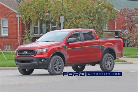 Ford Ranger Spotted With Splash Package And Velocity Blue Paint