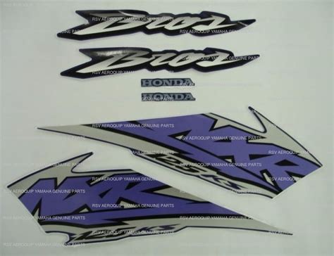 Kit Gráfico Adesivos Honda Nxr Bros 125 Ks Ano 04 Cor Azul MercadoLivre