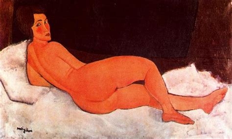 Lying Nude By Amedeo Modigliani Nude Paintings By Modigliani Hot Sex