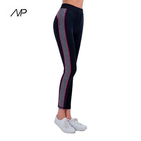 Normov Sexy Push Up Black Leggings Women Workout Mesh Patchwork Legging