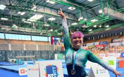 Alexa Moreno Conquist La Medalla De Oro En La Copa Del Mundo De