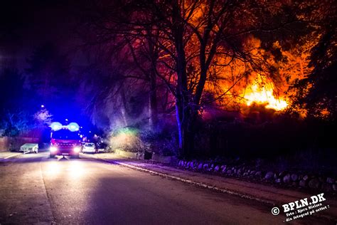 13 02 2023 Bygn brand Villa Rækkehus Charlottenlund BPLN DK