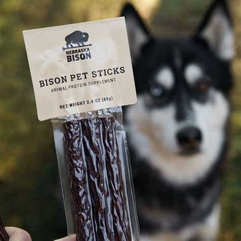Bison Dog Bone Dog Treats Premium Naturally Raised Bison Meat