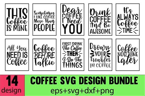 Coffee Quotes Designs Bundle Graphic By Biplobe Roy · Creative Fabrica