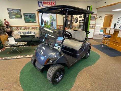 2022 Yamaha Drive2 PTV Gas EFI Golf Car Bluestone