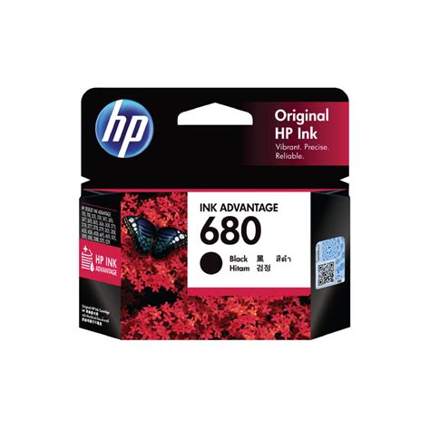 Hp 680 Original Ink Advantage Cartridge Black F6v27aa