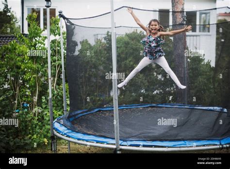 Trampoline Hi Res Stock Photography And Images Alamy