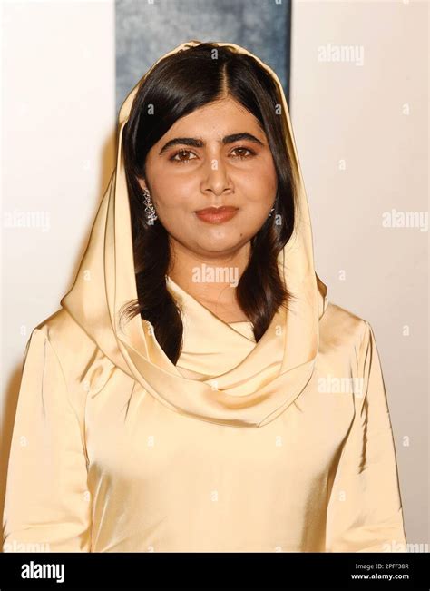 Beverly Hills California March Malala Yousafzai Attends The