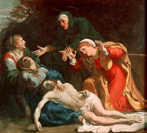 Reproductions D Art The Dead Christ Mourned The Three Maries De