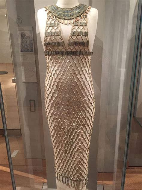 Beadnet Dress At The Boston Museum Of Fine Art Egyptian Reign Of