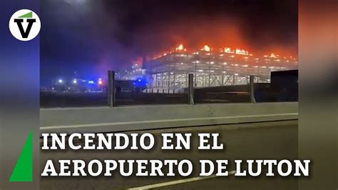 Un Incendio Obliga A Suspender Todos Los Vuelos En El Aeropuerto De