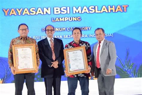 Bsi Maslahat Raih Penghargaan Bergengsi Untuk Dua Program Di Indonesian