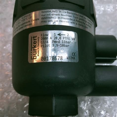 Angle Valve Burkert A Ptfe Va Trademall Id