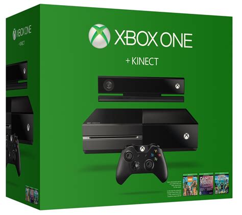 Amazon Xbox One Gb Console With Kinect Bundle Includes Chat