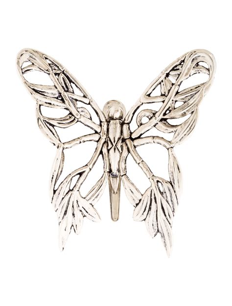 John Hardy Butterfly Clip Silver Tone Metal Dress Clips Brooches Jha25770 The Realreal