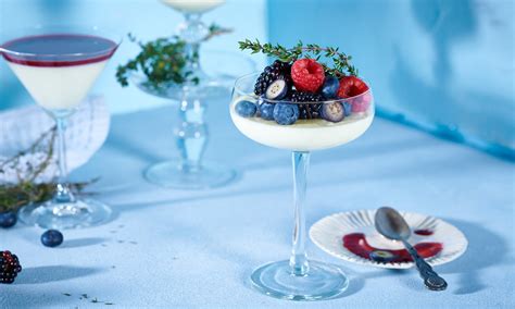 Panna Cotta Mit Beeren Rezept Dr Oetker