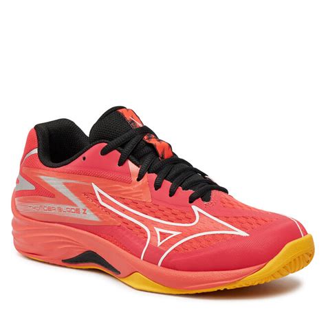 Scarpe Mizuno Thunder Blade Z V1GA2370 Radiant Red White Carrot Curl 2